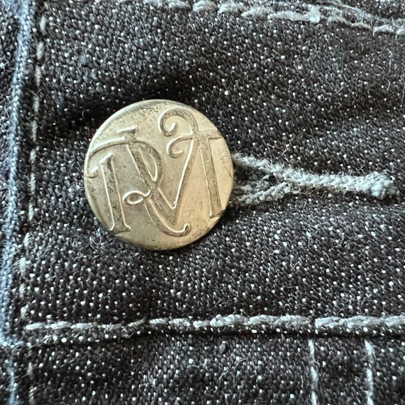 Retro Dark Wash RVT Mom Jeans NWOT Size 16 1/2 - Picture 8 of 13